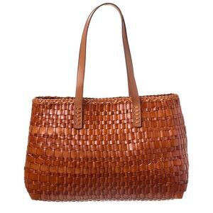 Dragon Diffusion Salvage Leather Shoulder Bag, Brown